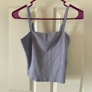 Hollister - Square Neck Tank Top - Lavender - Small